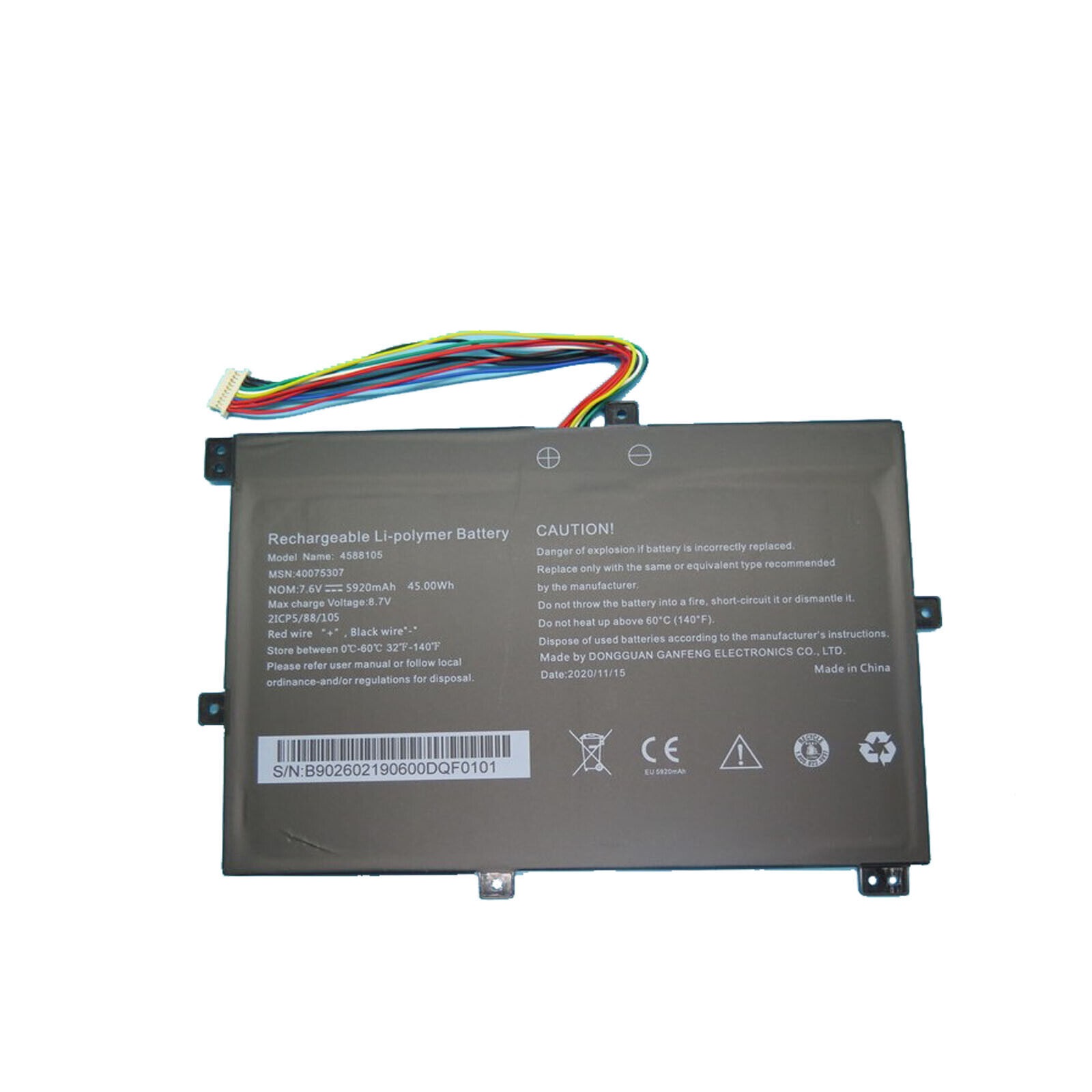 akku für 4588105 40069191 MEDION CW140 Akoya S4401,S4402,s4402-md63410,S4403