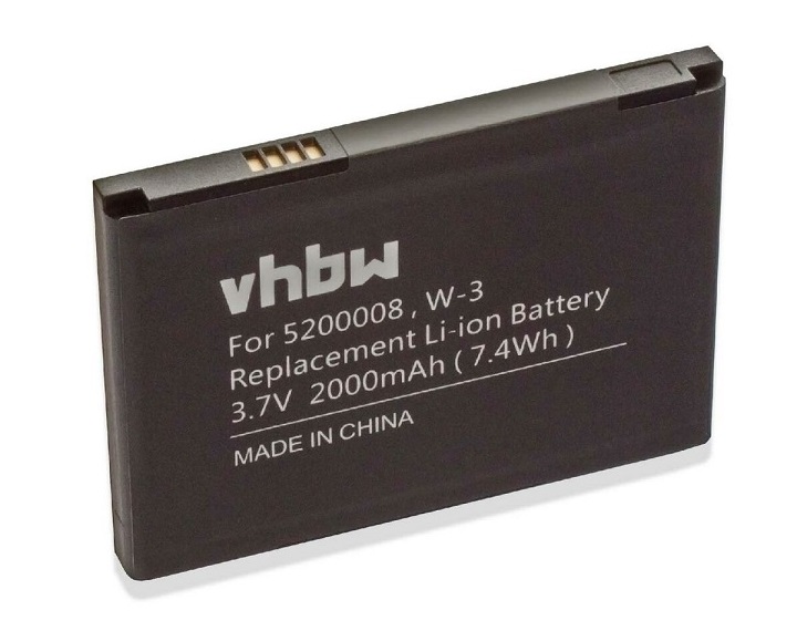 akku für W-3 Netgear Aircard AC785S 2000mAh 3,7V Li-Ion (kompatibel)