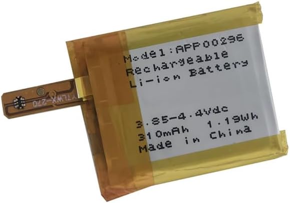 akku für Apack APP00296 1ICP4/24/28 310mAh 3.8V