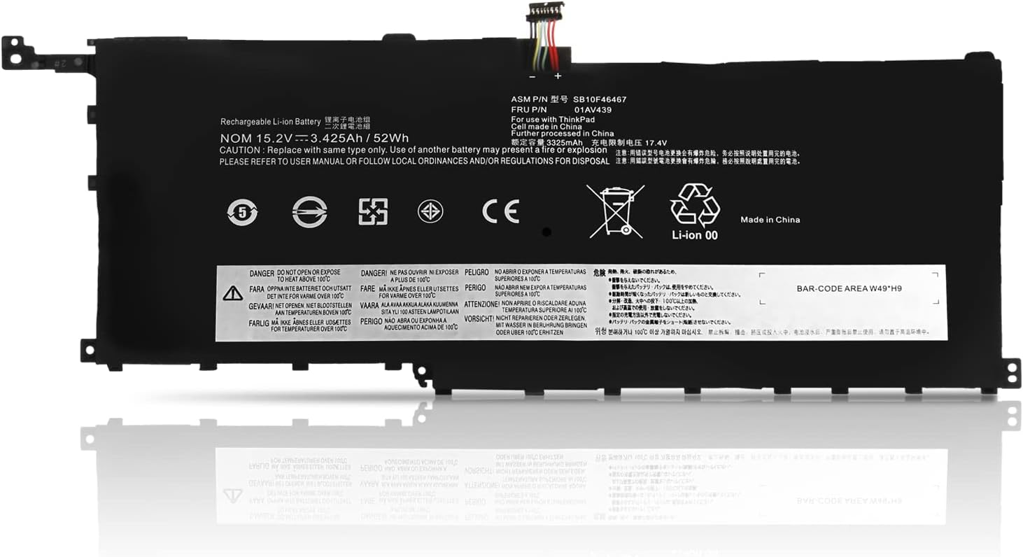 akku für ThinkPad X1 Yoga Gen1 Gen2 00HW029 01AV457 01AV441 01AV410 01AV444 01AV438 01AV438 01AV439 20FB 20FC 20FQ