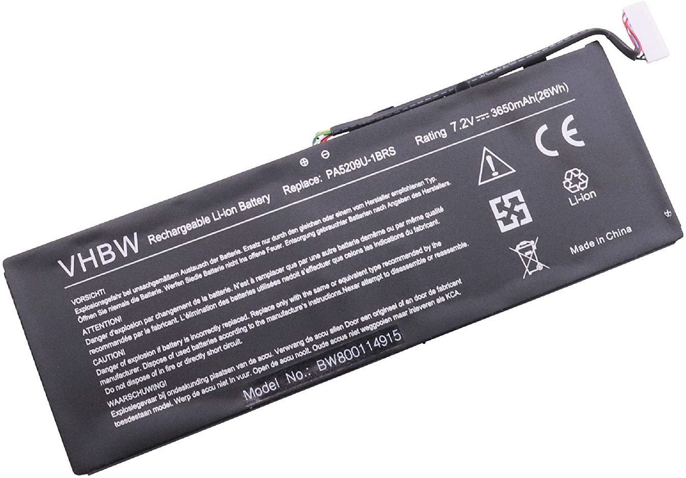 akku für TOSHIBA Satellite Radius 11 L10W-C-10F L10W-C-10G L10W-C-10H